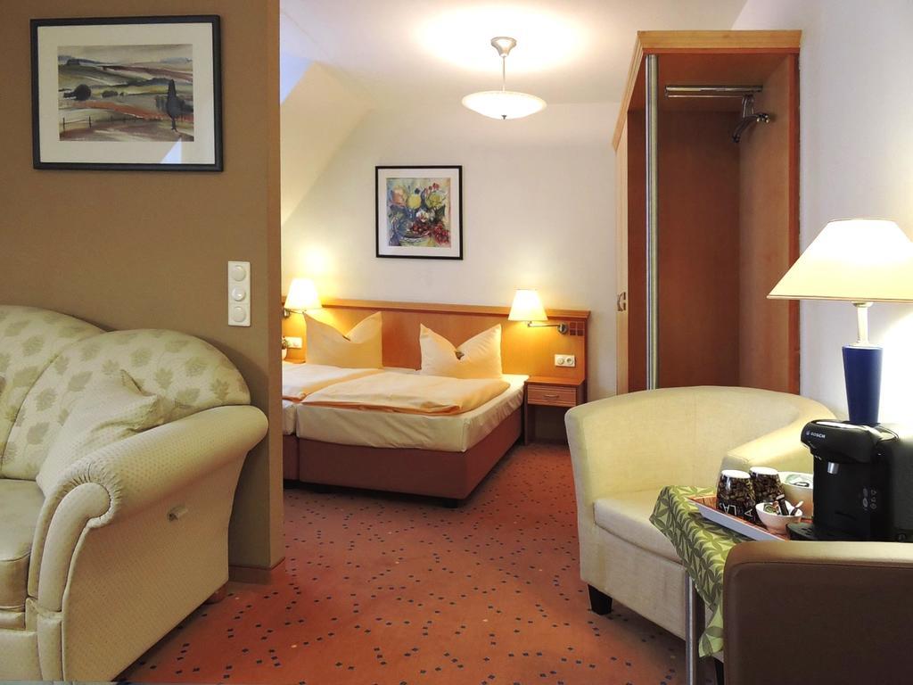 Querfurter Hof Otel Oda fotoğraf